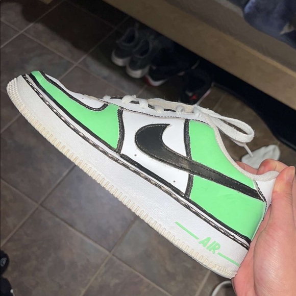 Cute Custom Air Force 1 Size 7 - Picture 1 of 1